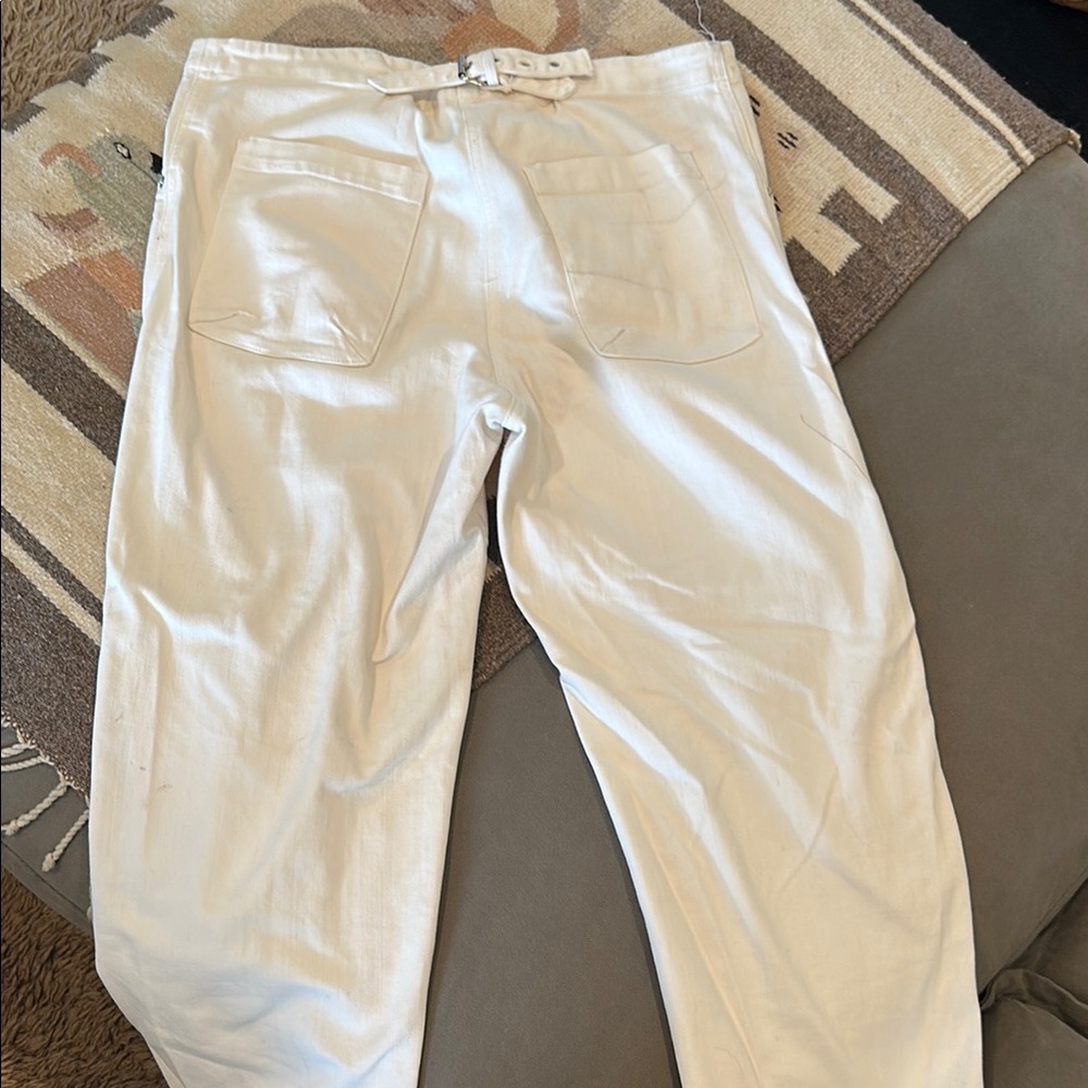 Rachel Comey Elkin Dirty White Barrel Jeans - Picture 9 of 13